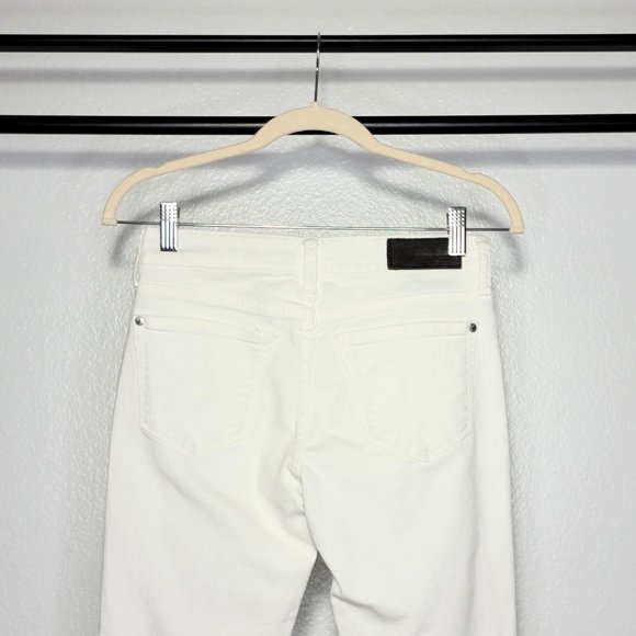 William Rast Women's White Skinny Ankle Jeans Size 26 - Picture 8 of 10